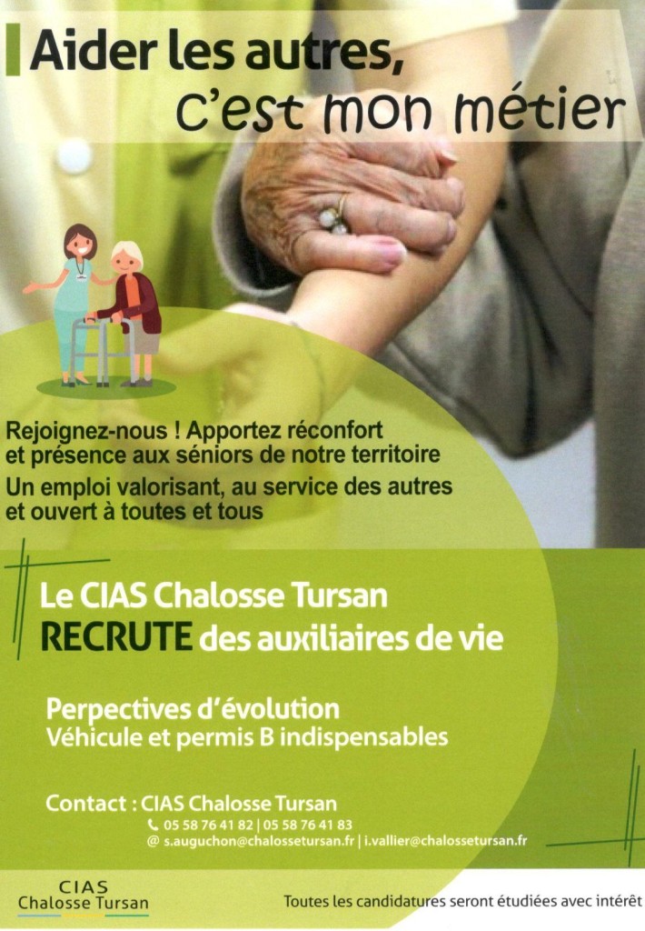 Recrutement Auxiliaire De Vie Morgan & Mallet International